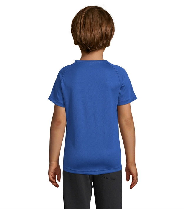 Str. 6-12 år - Landsstævne t-shirt - Sporty Dry fit tshirt med logo