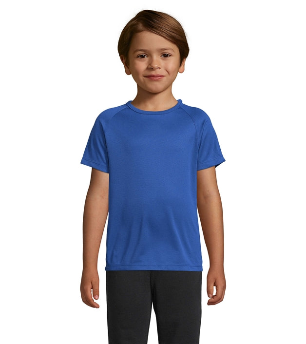 Str. 6-12 år - Landsstævne t-shirt - Sporty Dry fit tshirt med logo