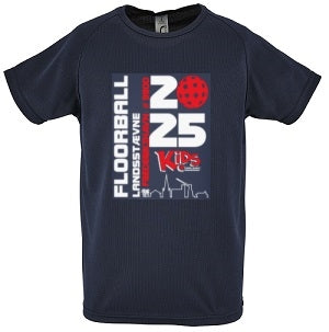 Str. 6-12 år - Landsstævne t-shirt - Sporty Dry fit tshirt med logo