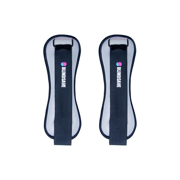 Håndledsvægte til målmandstræning - Blindsave Wrist Weights - Grå, 250 g.