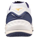 Str. 42-44,5 Mizuno Floorball sko - Mizuno Wave Stealth NEO - Hvid/blå/guld