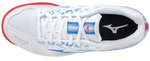 Str. 31-36,5 Mizuno Indesko sko - Mizuno Stealth Star JR – Hvid/Blå/Rød