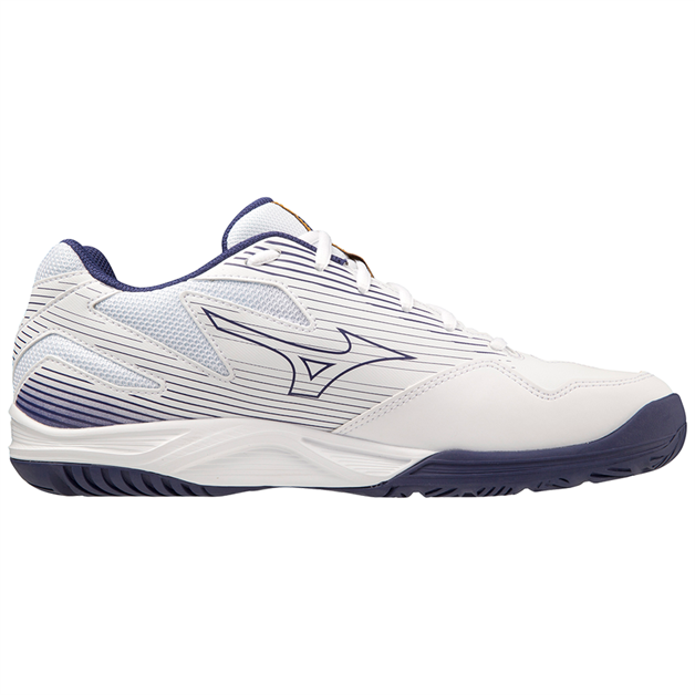 Str. 40-41 Mizuno Floorballsko - Mizuno Cyclone Speed 4 – Hvid/blå