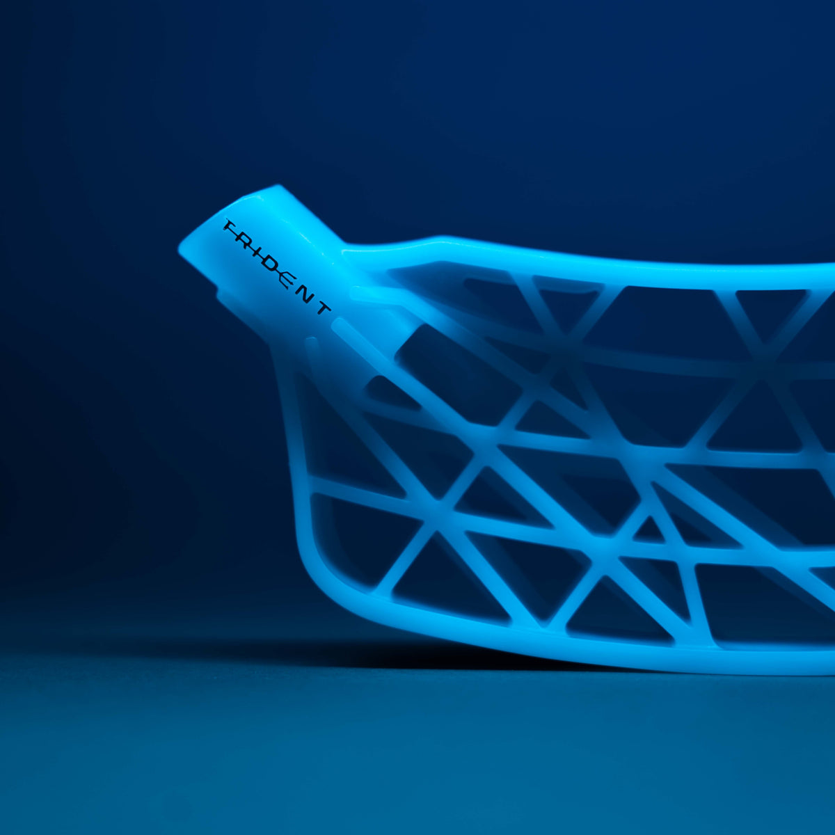 Salming Trident Touch-X - Floorball blad - Crystal Blue