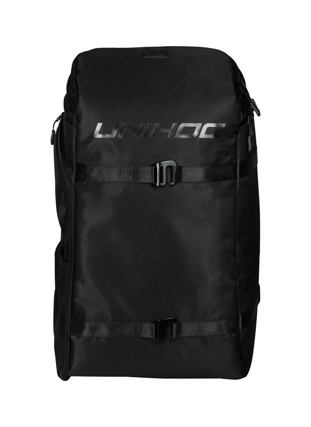 Rygsæk - Unihoc Dark Backpack DELUXE - Floorball taske