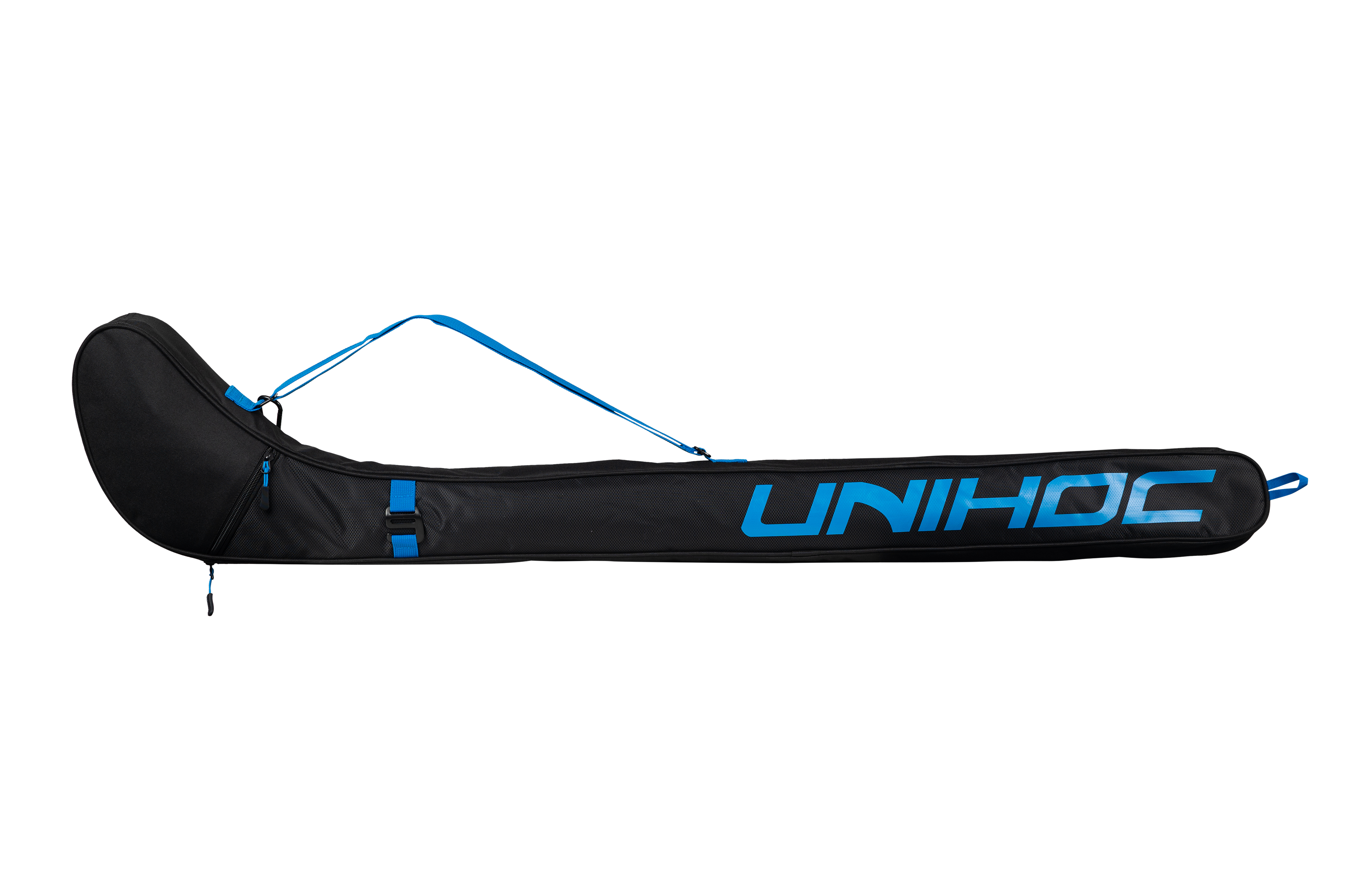 Senior 92-104 cm. - Unihoc Color line - Floorball stav taske - Sort/Blå