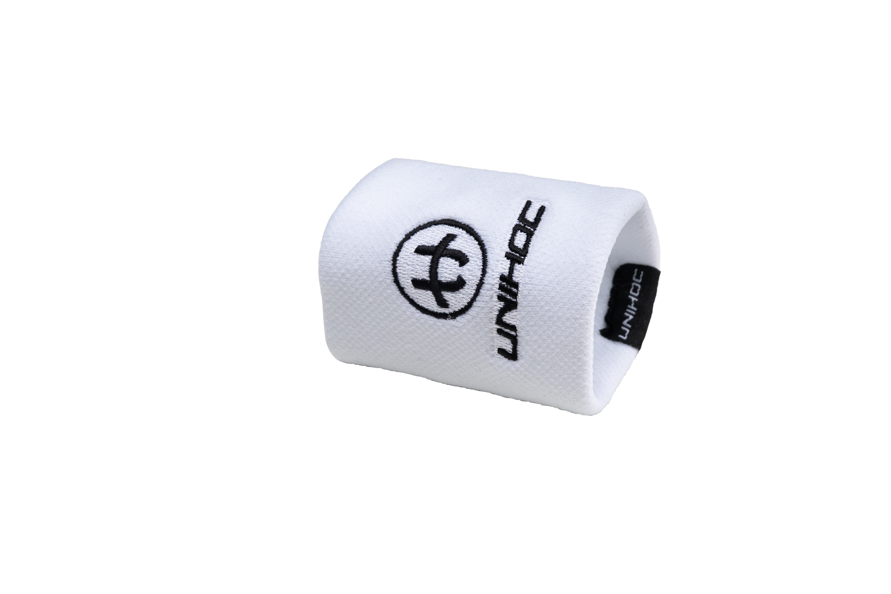 Svedbånd - Unihoc Midsize wristband - Håndleds bånd i hvid