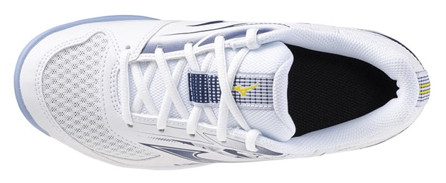 Str. 34-38 Indendørs sko - Mizuno Stealth Star 3 JR – Hvid/lys blå