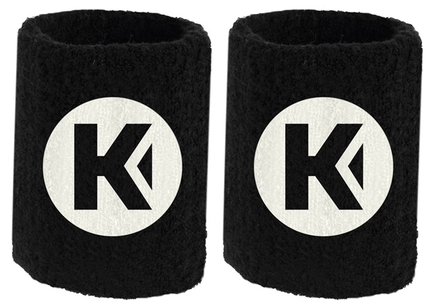 Svedbånd - Kempa wristband - Håndleds bånd i sort, 2 stk.