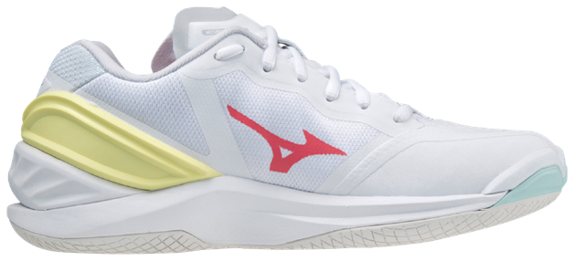 Str. 36,5-37 Mizuno Floorball sko - Mizuno Wave Stealth NEO Lady - Hvid