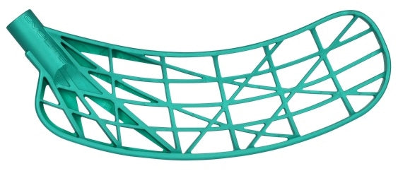 Blad - Unihoc EVOLITE Medium hård FEATHER PP - Floorball blad - Stavblad - Pearl tyrkis
