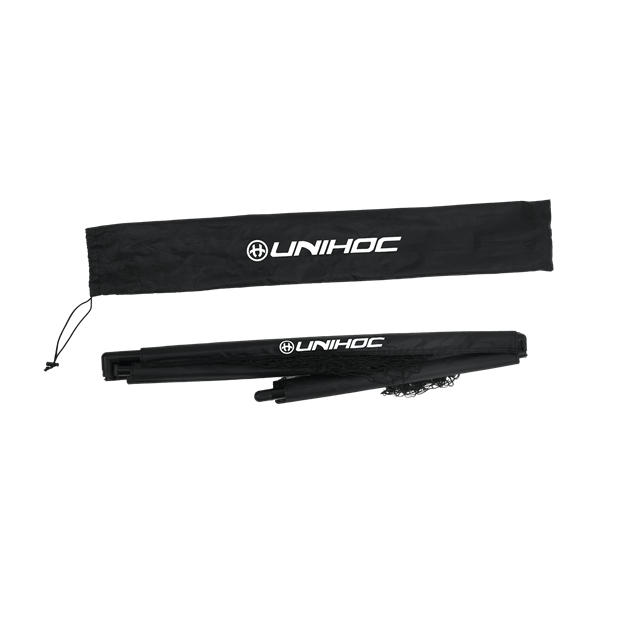 60x90 cm. - Unihoc EASYUP (sammenklappeligt) - Floorball mål inkl. taske