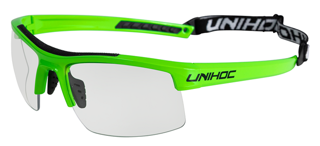 Junior floorball briller - Unihoc Energy Colorsplash - hockey briller til børn/unge