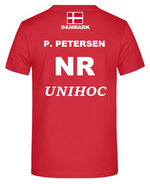 Landsholdstrøje - Replica spille trøje inkl. logoer - Unihoc floorball t-shirt