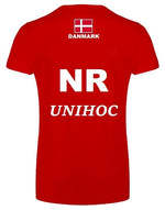 Landsholds spillesæt - Unihoc TAMPA - T-shirt, shorts og strømper inkl. logo (Str. 120-XXL)