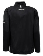 Træningstrøje med lynlås - Unihoc LEGACY jacket - Træningssæt overdel, sort (Str. 130-XXXL)