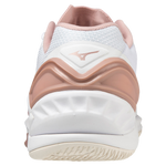 Str. 37-38 - Mizuno Wave Stealth NEO - Hvid/Rosa - Kvinde sko