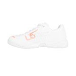Str. 37-42 - U5 Pro LOWCUT Lady - Unihoc indendørs kvinde sko - Hvid/Coral