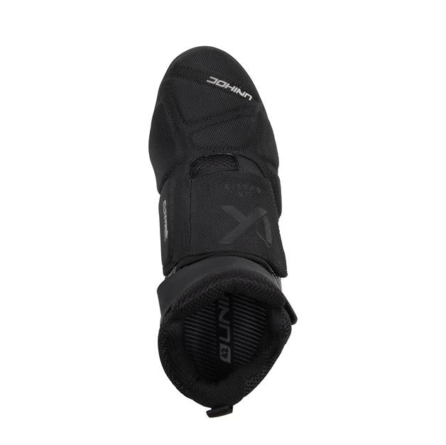 Str. 37-46 - Målmands sko - Unihoc UX Goalie Unisex - Floorballball målmandssko Sort-Sølv