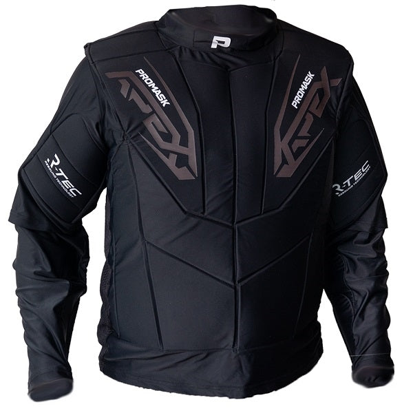 Langærmet floorball målmands t-shirt - Promask APEX Protection vest