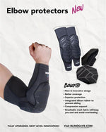 Målmands albue beskytter - Blindsave Elbow Protectors - Armbind med albue pude