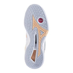 Str. 37-42- Mizuno Wave Stealth NEO - Hvid/fersken - Kvinde sko