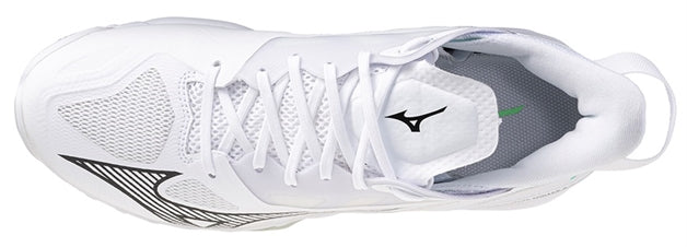 Str. 42,5-45 Mizuno Wave Mirage 5 – Floorball sko - Hvid/sort/lysegrøn