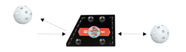 My Floorball passer Pro - floorball / hockey rebound system