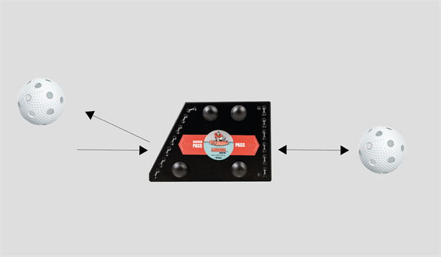 My Floorball passer Pro - floorball / hockey rebound system