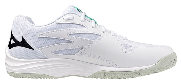 Str. 40-46 Mizuno Floorball sko - Mizuno Thunder Blade Z - Hvid/lys grøn