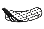 Floorball blad - Zone AIR/ONE stavblad - PP-H sort