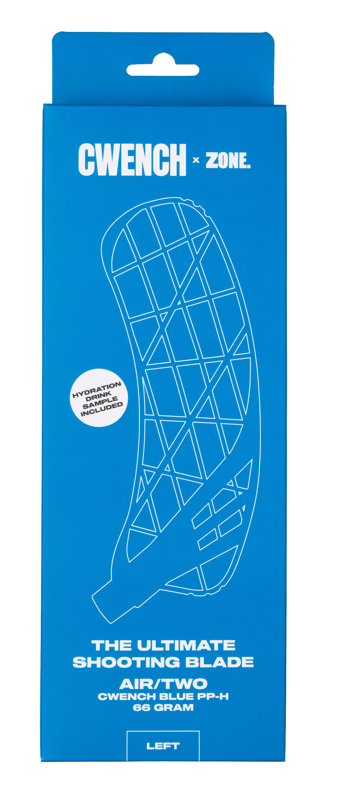 Floorball Blad - Zone Air/Two PP-H CWENCH Blue
