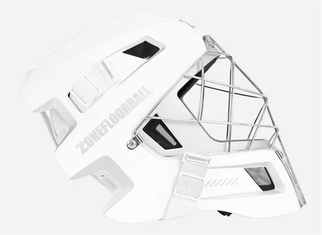 Målmandshjelm - Zone UPGRADE Cat Eye Cage - floorball hjelm