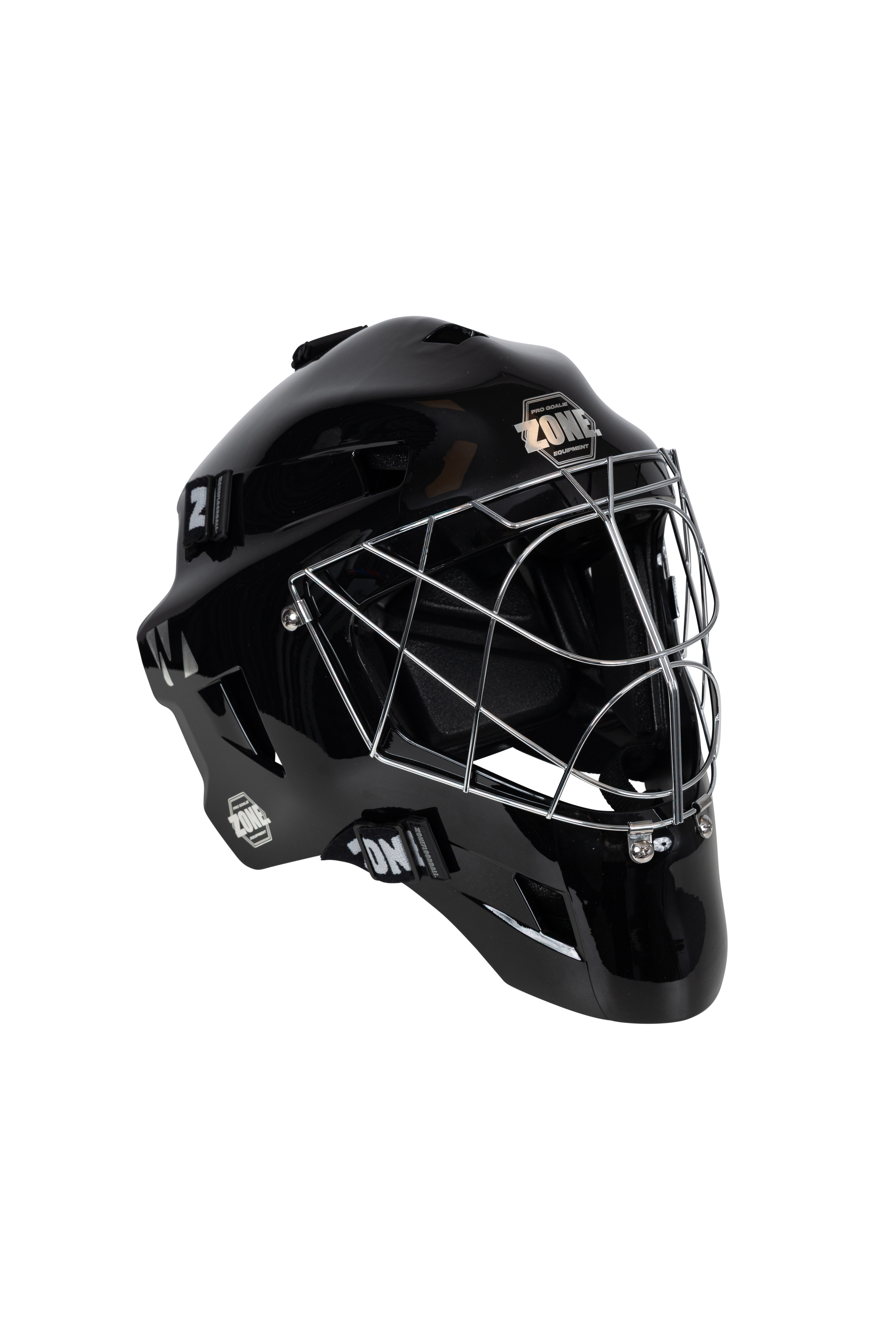 Målmandshjelm - Zone UPGRADE PRO Cat Eye Cage - floorball hjelm