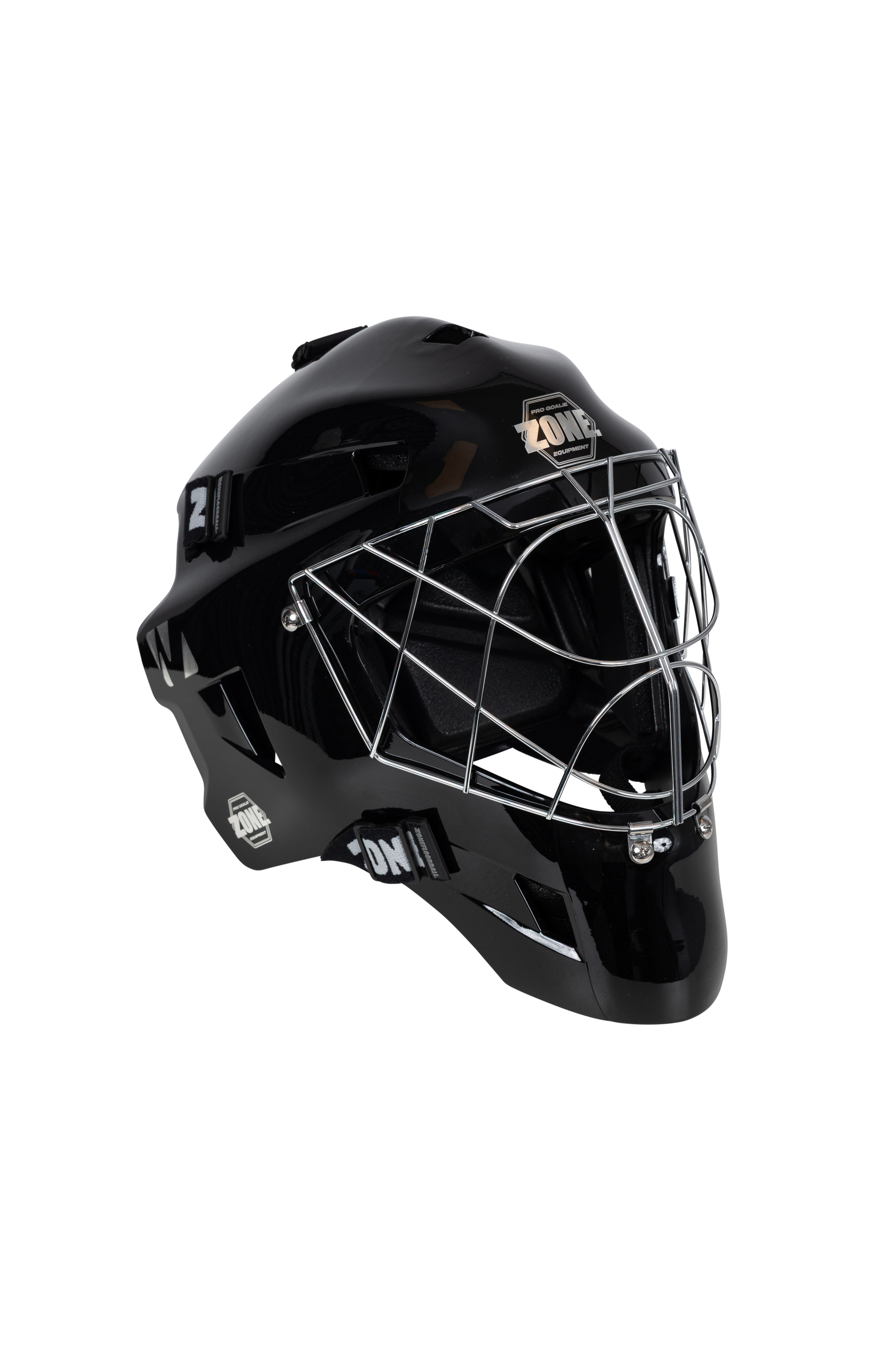 Målmandshjelm - Zone UPGRADE PRO Cat Eye Cage - floorball hjelm