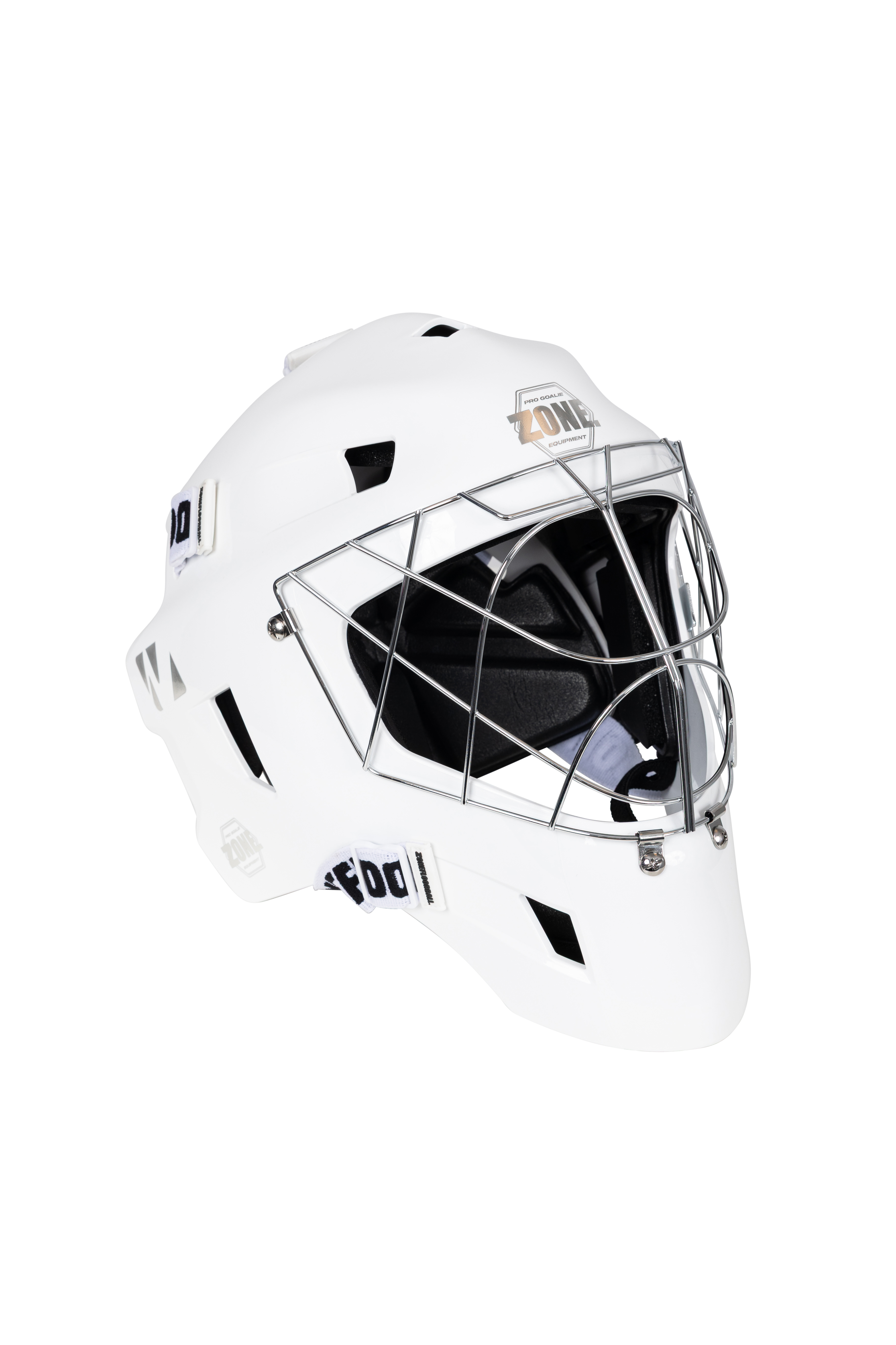 Målmandshjelm - Zone UPGRADE PRO Cat Eye Cage - floorball hjelm