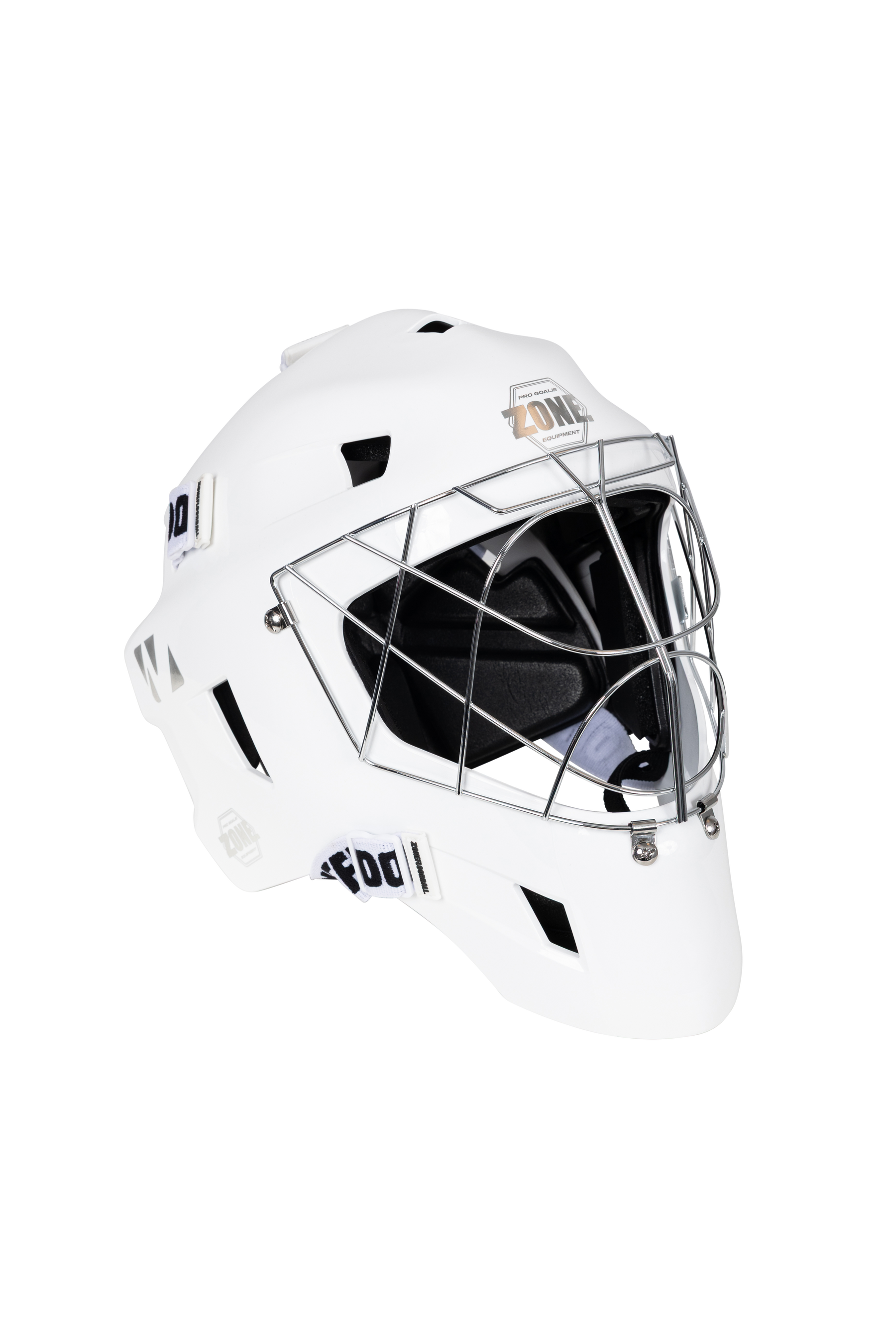 Målmandshjelm - Zone UPGRADE PRO Cat Eye Cage - floorball hjelm