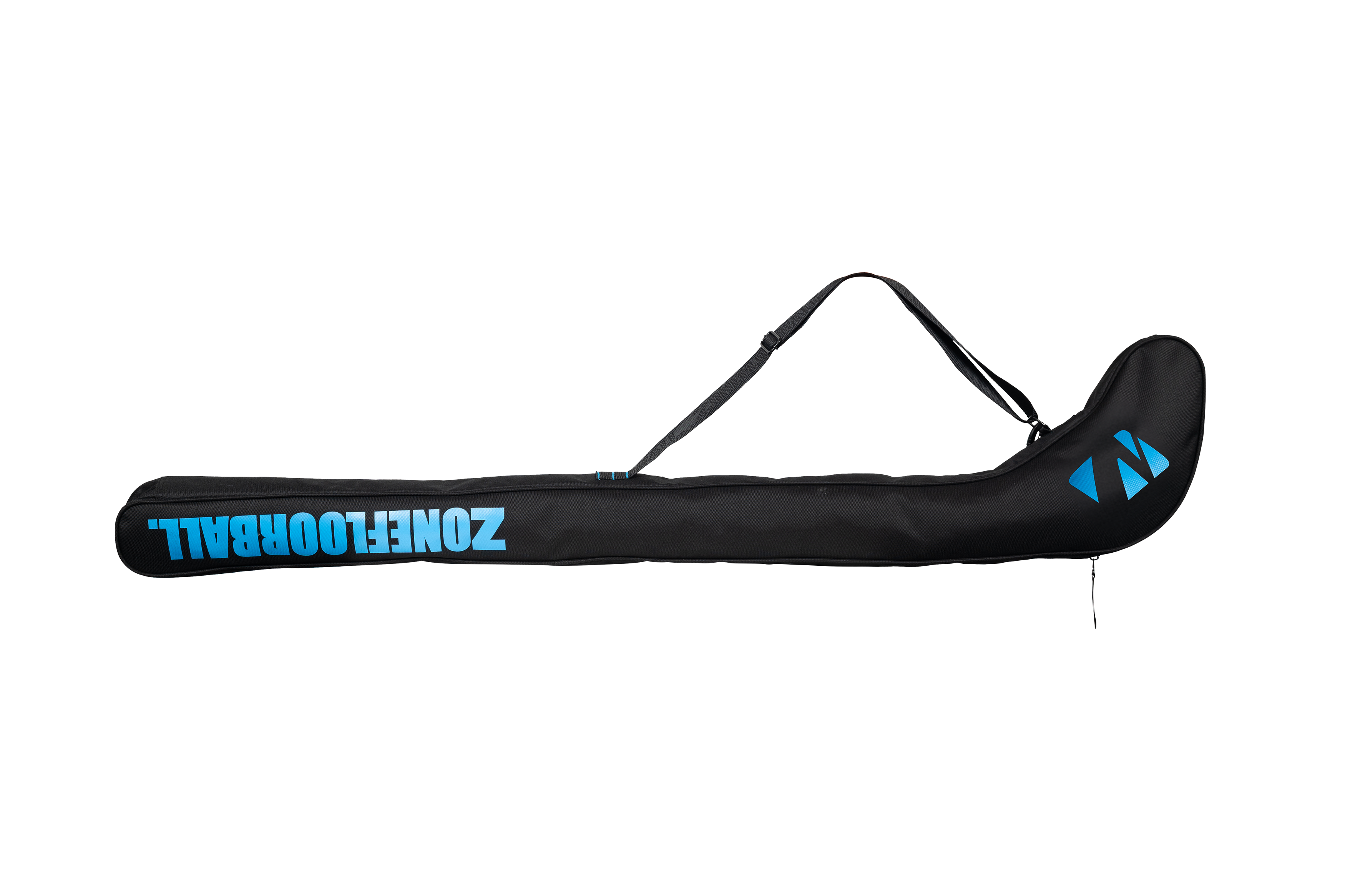Jr. 80-92 cm. - Floorball stavtaske - Zone INTRO - Black/Blue
