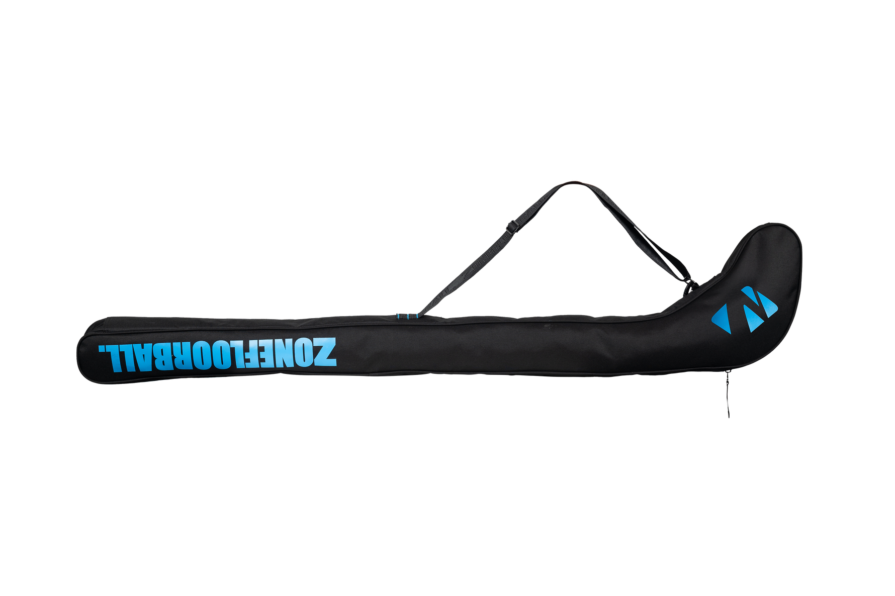 Jr. 80-92 cm. - Floorball stavtaske - Zone INTRO - Black/Blue