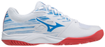 Str. 31-36,5 Mizuno Indesko sko - Mizuno Stealth Star JR – Hvid/Blå/Rød