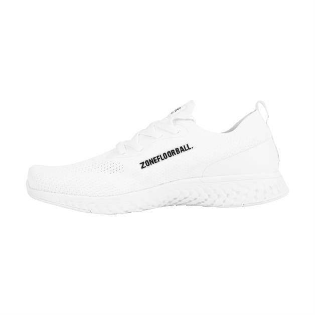 Str. 36-46 - Zone sports sko - Trainer Lightweight - Unisex indendørs sko - Hvid