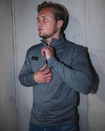 Str. XS-XXL - ÅFK trøje - Zone GYMTIME - Langærmet trøje med bryst lynlås