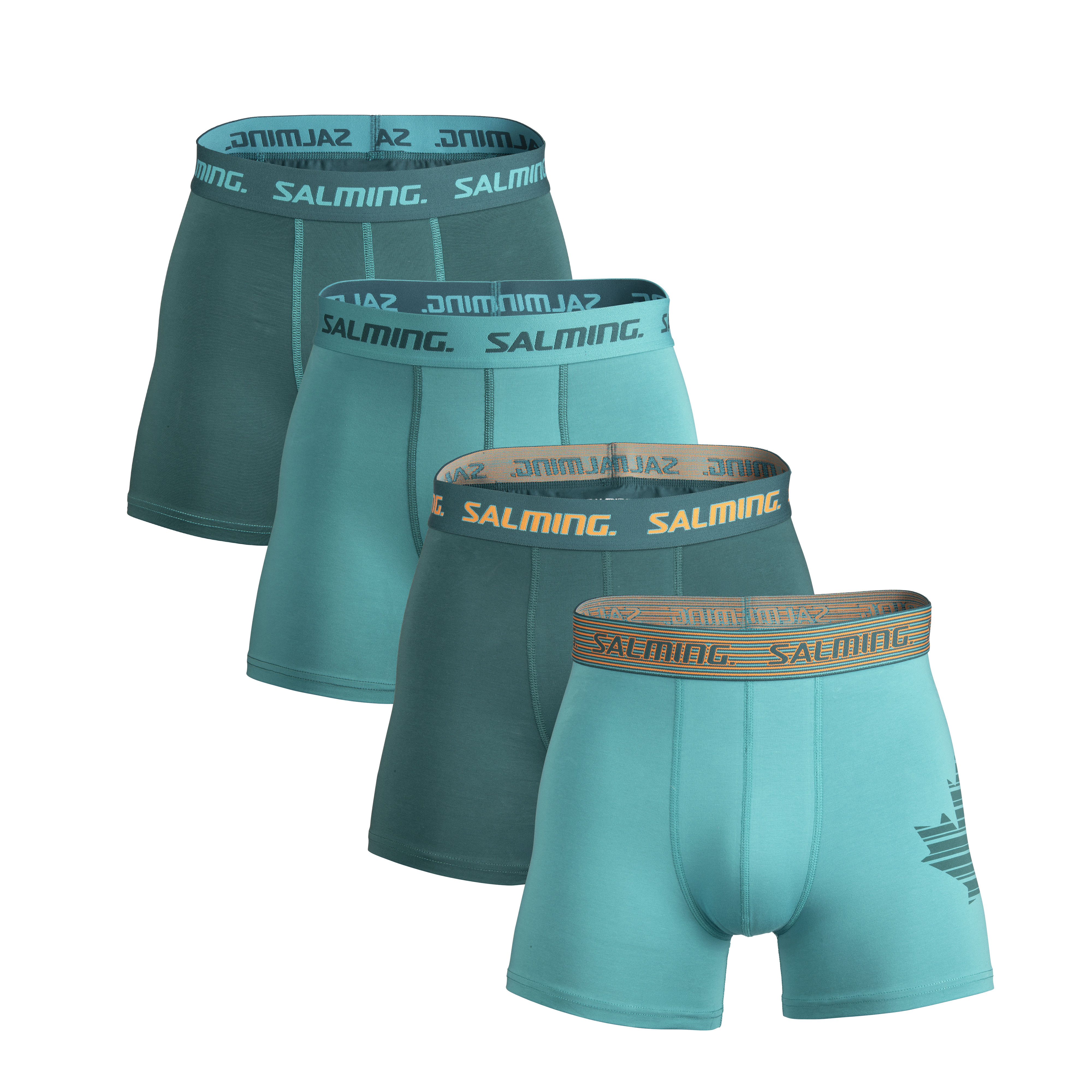 4 par Bokser shorts - Salming Cotton mixed - M-L