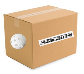 400 stk. hvide floorball bolde - Dynamic ball, IFF godkendt