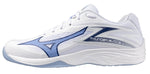 Str. 40-44 Mizuno Floorball sko - Mizuno Thunder Blade Z - Hvid/lys blå