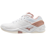 Str. 37-38 - Mizuno Wave Stealth NEO - Hvid/Rosa - Kvinde sko