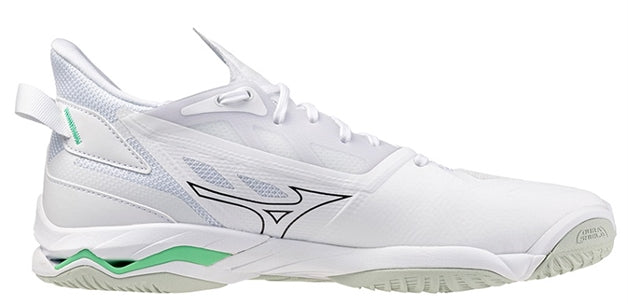 Str. 42,5-45 Mizuno Wave Mirage 5 – Floorball sko - Hvid/sort/lysegrøn