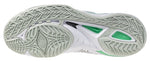 Str. 42,5-45 Mizuno Wave Mirage 5 – Floorball sko - Hvid/sort/lysegrøn