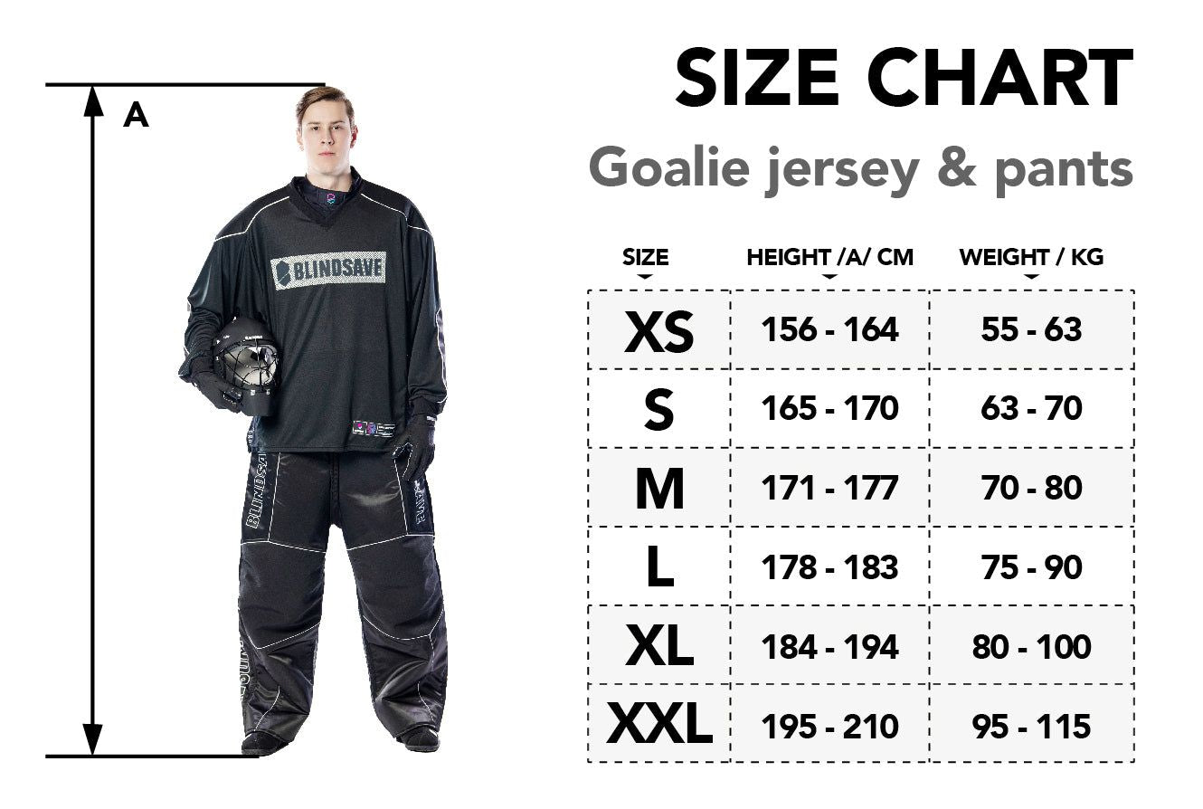 Str. M-XL Målmandsbukser - Blindsave Legacy - Floorball bukser
