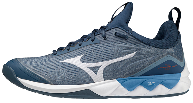 Str. 40,5-44,5 Mizuno Wave Luminous 2 – Floorball sko - Blå/grå